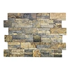 Natural Rust Slate Stacked Stone Panels Wall Cladding China